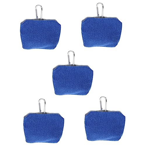  POPETPOP 5pcs Pet Snack Pack Handbag Storage Organizer Blue Fanny Pack Handbag Holder Dog Poop Bag Holder Dog Treat Dog Food Bag Pet Outdoor Training Bag Pets Snack Pouch Hanging Bag Belt