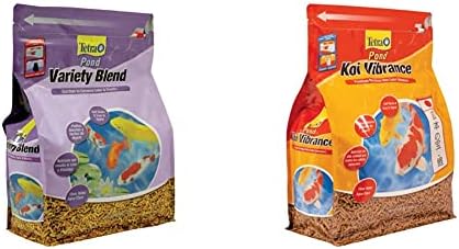  TetraPond Variety Blend, Pond Fish Food, For Goldfish And Koi Yellow 2.25 Pound (Pack Of 1)
