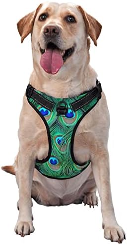 Dog Harness Vest Leash Set Bagel Food Funny Pattern, No Pull No Choke Breathable Reflective Puppy Dog Harness Vest With Leash For Training Hunting Walking
