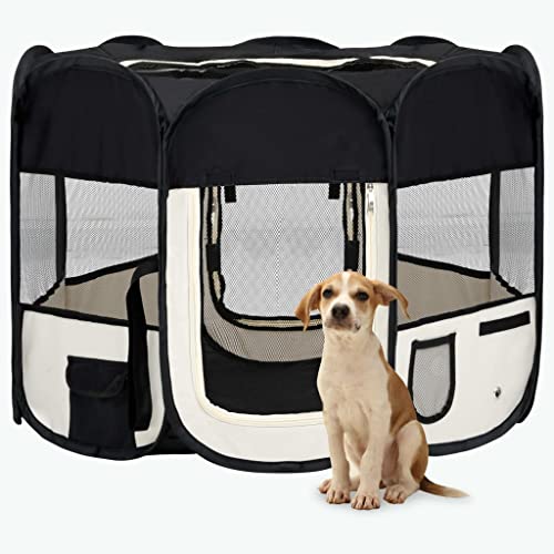  CCBUY Foldable Dog Playpen, Lightweight Pet Playpen For Dogs For Training Dogs