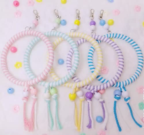  Climb Swing Parrot Sugar Glider Nest Cradle Squirrel Hamster Parrots Birds Rats Other Small Pets Supplies Entertainment (Yellow And White)
