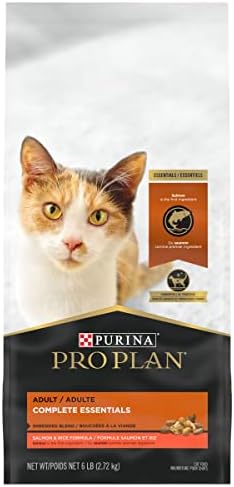  Purina Pro Plan High Protein Cat Food With Probiotics For Cats, Salmon And Rice Formula - 16 Lb. Bag