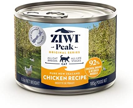  ZIWI Peak Canned Wet Cat Food – All Natural, High Protein, Grain Free, Limited Ingredient, With Superfoods, Lamb, 6.5 Ounce (Pack Of 12)