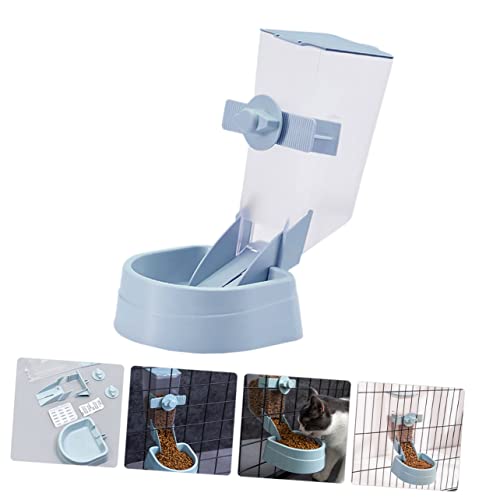  Mipcase Automatic Feeder Rabbit Food Dispenser Pet Food Dispenser Pet Automatic Feeder Automatic Parrot Feeder Bunny Water Bowl Rabbit Food Bowl Household Bird Feeder Parrot Accessory Cage