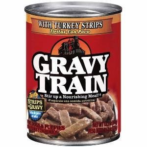  Delmonte- Gravy Train Chunks In Gravy With Chicken 24/13.2 Oz. Case