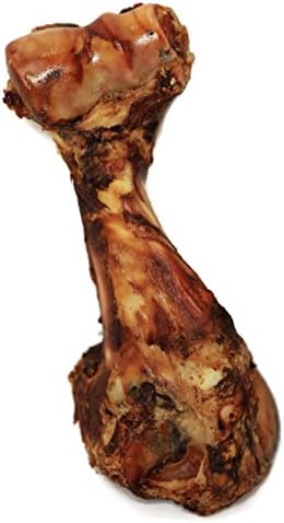  K9 Connoisseur Single Ingredient Dog Bones Made In USA For Large Breed Aggressive Chewers All Natural Long Lasting Meaty Mammoth Marrow Filled Bone Chew Treat Best For Dogs Over 50 LBS -Goliath 1 Pack