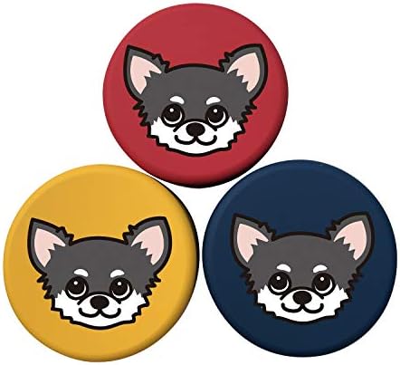  Shih Dog Petite Can Case, Set Of 3 Colors, Chihuahua, Black