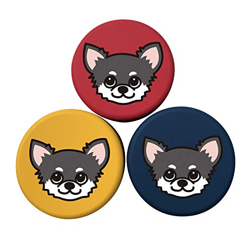 Shih Dog Petite Can Case, Set Of 3 Colors, Chihuahua, Black
