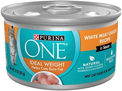  Purina ONE Natural, High Protein Wet Cat Food Variety Pack, True Instinct Turkey, Chicken & Tuna Recipes - (2 Packs Of 12) 3 Oz. Cans