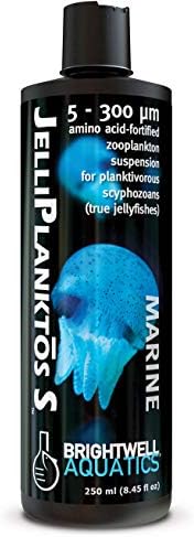  Brightwell Aquatics Jelliplanktos-S Zooplankton Food For Planktivorous Scyphozoans, 500ml