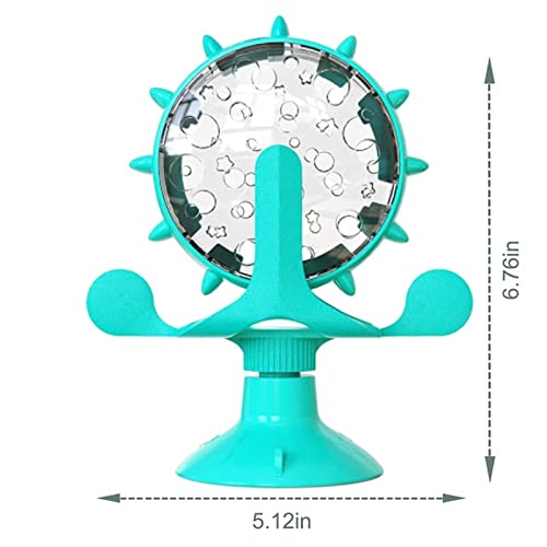  Pet Toys Slow Feeder Toy With Powerful Suction Cup 360 Degree Rotating Dog Cat Feeder Toy Dog Cat Food Dispenser Puzzle Toys Relieve Anxiety Improve IQ Cute Stuff Gifts For Men Women