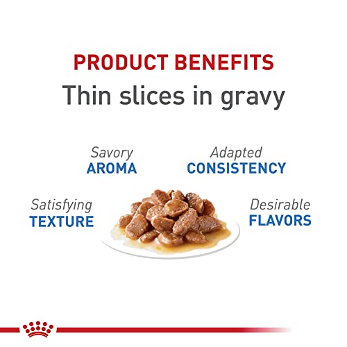  Royal Canin Feline Weight Care Thin Slices In Gravy Canned Adult Wet Cat Food, 3 Oz Cans 24-count
