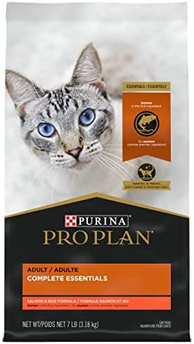  Purina Pro Plan High Protein Cat Food With Probiotics For Cats, Salmon And Rice Formula - 16 Lb. Bag
