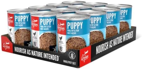  ORIJEN Puppy Dry Dog Food, Grain Free Dry Dog Food For Puppies, Fresh Or Raw Ingredients, 4.5lb