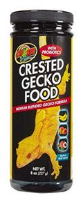  Zoo Med Crested Gecko Food - Tropical Fruit Flavor 8 Oz (227 G) - Pack Of 10