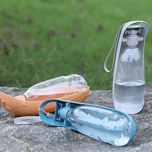  AYENCI Cat Automatic Water, Portable Dog Water Bottle For Small Large Dogs Bowl Outdoor Walking Puppy Pet Travel Water Bottle Cat Drinking Bowl Dog Supplies (Color : Orange)