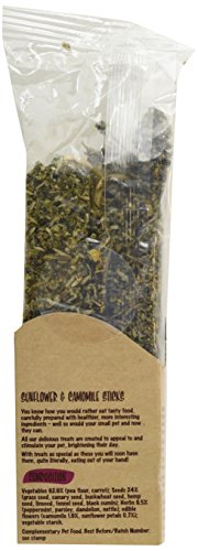 Rosewood Boredom Breaker NATURALS Sunflower And Camomile Sticks 140g