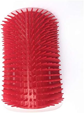  YangYan Pet Cat Self Groomer For Cat Grooming Tool Hair Removal Comb Dogs Cat Brush Hair Shedding Trimming Massage Device With Catnip (Color : Lake Blue, Size : 9x13cm)