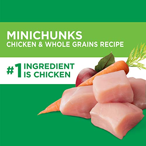  IAMS Adult Minichunks Small Kibble High Protein Dry Dog Food With Real Chicken, 7 Lb. Bag