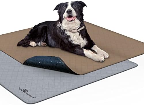  Paw Inspired Washable Pee Pads For Dogs | Reusable Puppy Pads | Waterproof Whelping Pads | Washable Training Pet Pads, Washable Potty Pads Extra Large Sizes (Round, 29" (2 Pack))