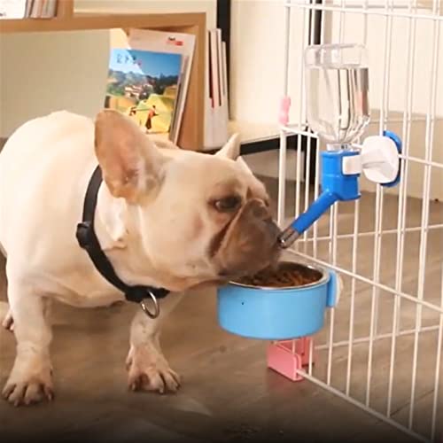  AYENCI Cat Automatic Water, 1Pc Pet Dog Cat Water Dispenser Nozzle Hanging Bottle Water Beverage Fountain Head Leak-Proof Feeder Bowl Pet Feeding Device (Color : Pink)