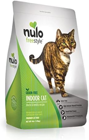  Nulo Freestyle Indoor Cat Food, Premium Grain-Free Dry Small Bite Kibble, All Natural Animal Protein Recipe With BC30 Probiotic For Digestive Health Support