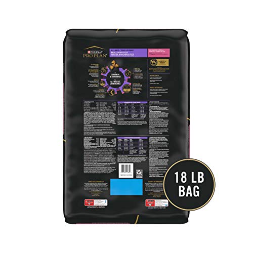 Purina Pro Plan High Protein, Small Bites Dog Food, SPORT 27/17 Lamb & Rice Formula - 18 Lb. Bag