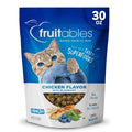  Fruitables Cat Treats – Crunchy Treats For Cats – Healthy Low Calorie Treats Packed With Protein – Free Of Wheat, Corn And Soy – Made With Real Chicken With Blueberry – 30 Ounces