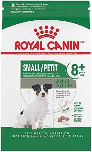  Royal Canin Small Adult 8+ Dry Dog Food, 2.5 Lb Bag