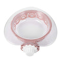  Pet Bowl Heart- Shaped Pets Hanging Type Cat Drinking Bowl Dog Bowl Portable Pet Feeder