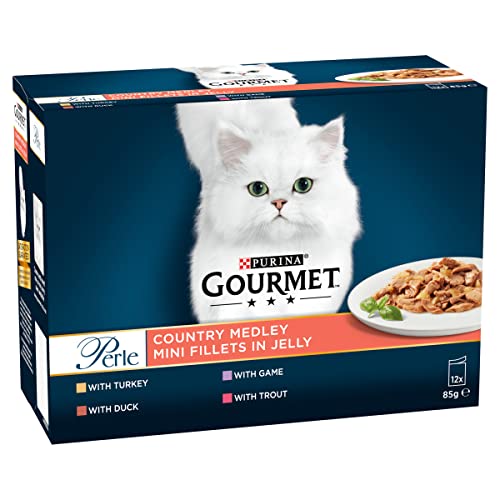  Gourmet Perle Country Medley In Jelly 12 X 85 G (Pack Of 4, Total 48 Pouches)