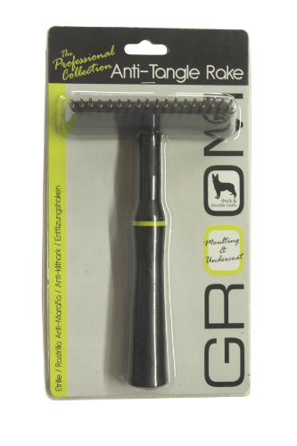  "Groom" Anti-Tangle Rake For Dogs