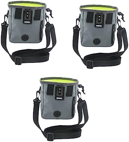  Balacoo Organizer Bags 2 Pcs Food Kitten Waist Outdoor Grey Portable Bag Cat Side Snack For Storage Pet Puppy Style Training Pouch Bags Stylish Multi- Dog Organizer Pouch