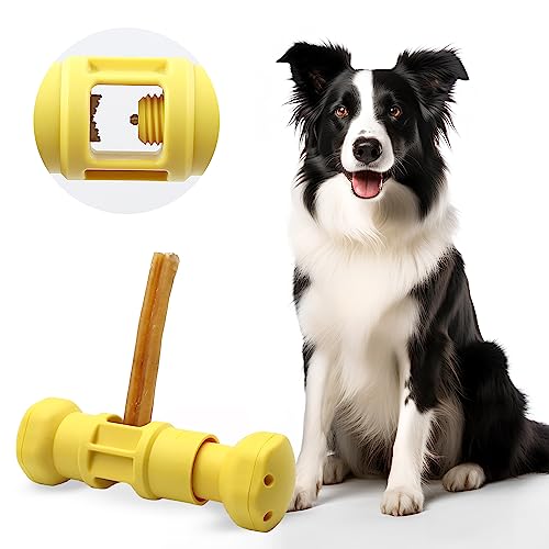  Agelux Bully Stick Holder For Dogs，Firmly Fixed，Treat Holder For Dog Chewers，Safety Device-Prevent Puppies From Choking