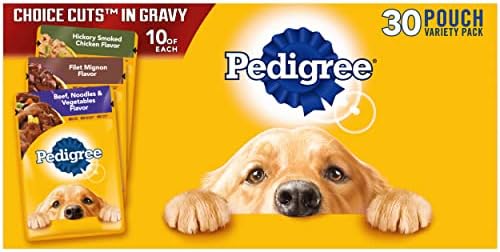  Pedigree Choice Cuts In Gravy Adult Wet Dog Food Variety Packs, 3.5 Ounce - 18 Count (Pack Of 2)