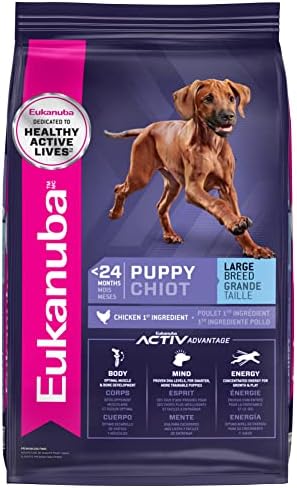  Eukanuba Puppy Large Breed Dry Dog Food, 30 Lb. Bag