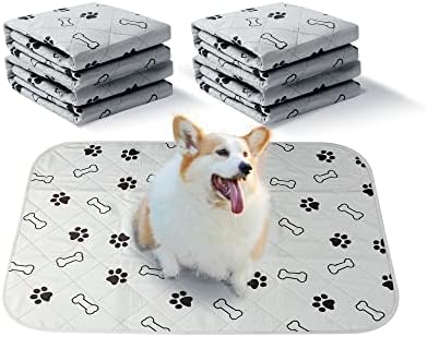  PetGoodie Washable Pee Pads For Dogs | Reusable, Non-Slip & Ultra Absorbent 100% Waterproof Crate Mat For Dogs & Cats | Pet Training Pad For Furniture, Floor & Car Seat Protection (39x35 Inch | 1 Pc)
