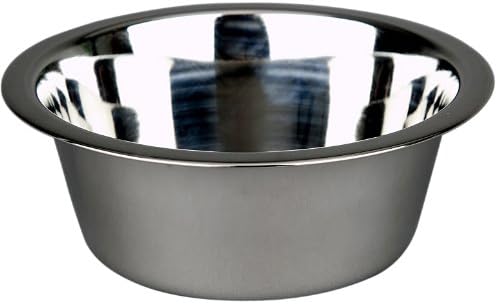  Advance Pet Products Stainless Steel Feeding Bowls, 10-Quart