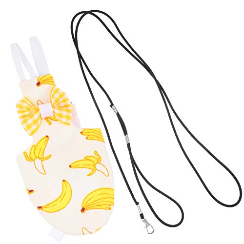  Balacoo 3pcs Rope Training Macaw Supplies For Parakeet Parrots Clothes Light Leash Birds Nappy- With Cockatiel Bird Nappies Suit Clothing Diaper S Budgie Harness Mini Pee Parrot Cotton &