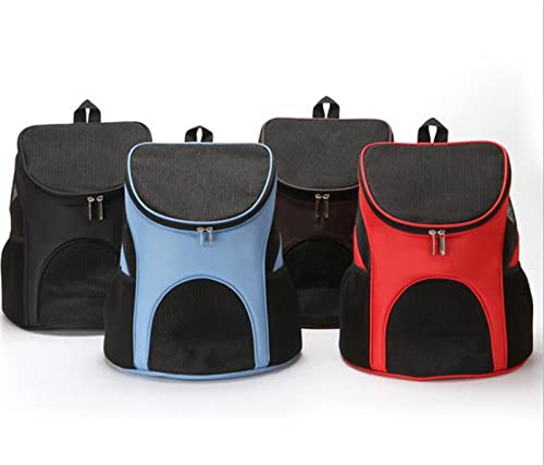  LEFEDA Backpack Pet Travel Double Backpack Foldable Cat And Dog Pet Box Pet Supplies Travel Pet Carrying Front Bag Pet Backpack Carrier (Color : 1)