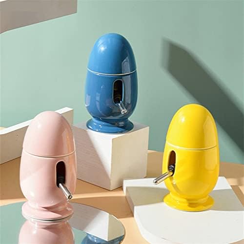 AACARB Cat Water Dispenser, Ceramic Pet Water Dispenser Water Bottle Dispenser Holder Dog Cat Hamster Hedgehog Pet Automatic Water Dispenser (Size : B)