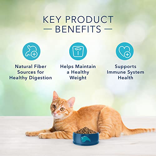  Blue Buffalo Freedom Grain Free Natural Indoor Adult Dry Cat Food, Chicken 11-lb