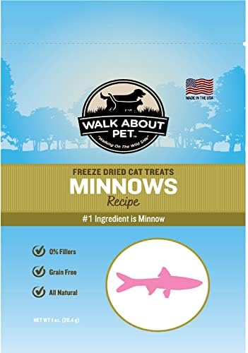  Walk About Pet Super Premium Freeze-Dried Cat Treats