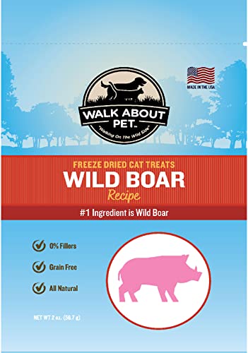  Walk About Pet Super Premium Freeze-Dried Cat Treats