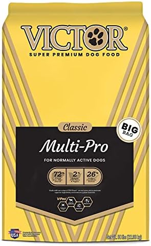  Victor Super Premium Dog Food – Multi-Pro Dry Dog Food – Gluten Free Dog Food With Beef, Chicken And Pork Protein For Normally Active Dogs – All Breeds And All Life Stages, 5 Lb