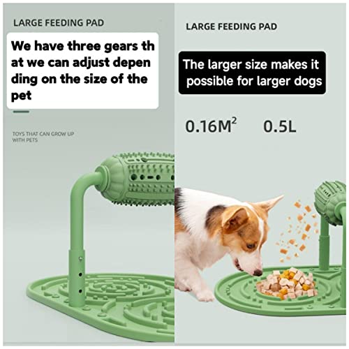  Petven Dog Slow Feeder Puzzle Toys, Dog Food Slowly Leaking Out Toys, Dog Decompression Interactive Toys, Adjustable Dog Chew Toys For Large, Medium And Small Dogs