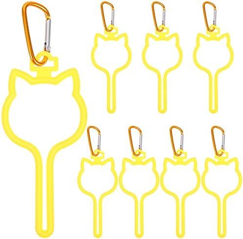  Ipetboom Dog Bag Holder Dog Poop Bag Holder Fasteners 8pcs Waste Bag Carrier Dog Poop Bag Holder With Touch Fasteners Attachment Hands- Free Holder For Dog Leashes Sky- Blue Hands Free Leash