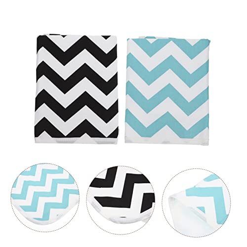  Mipcase 4 Pcs Flannel Mats Black Rabbits Cage Food Pig Guinea Breathable Diapers Sleep Training Liner Pets Washable Super Pee Green Cushions Dog Hedgehog Potty Cat Pet Bedding Chinchilla
