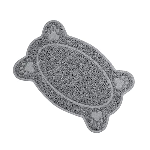  3pcs Cat Litter Rug Non Skid Rug Silicone Desk Mat Cat Litter Mat Small Claw Grinding Mat Dog Tablemat Dog Feeding Tablemat Pet Dog Pets Cat Litter Pets PVC Pets Carpet Trash Can