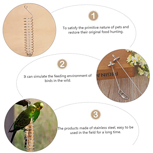 EVANEM Tool Toys 1 Set Bird Supplies Tool Set Toy Tray Bird Feeder Cat Toys Parrot Food Holder Food Bird Cup Parrot Feeding Bowls Mimic Pet Feeding Device Parrot Feeder Bird Food Container Bird Toy